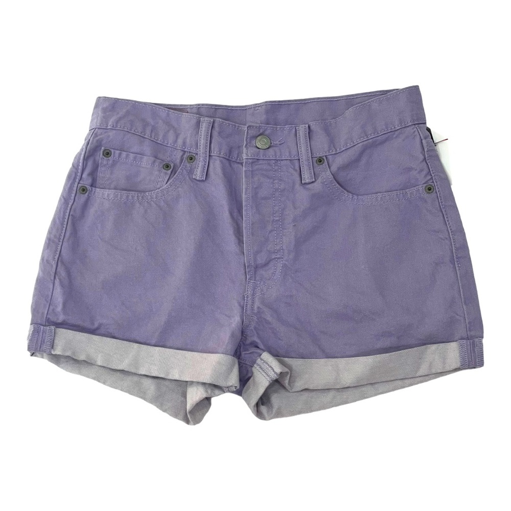 Levi's Purple Denim Jean Shorts
